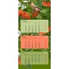 Kalendarz trójdzielny mini - REMI ptak
